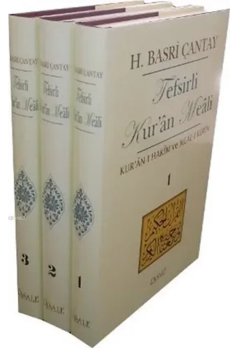 Tefsirli Kur'an Meali (3 Cilt Takım); Kur'an-ı Hakim ve Meal-i Kerim