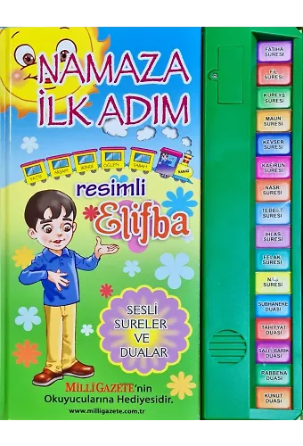 Namaza İlk Adım Sesli Kitap ( Çocuklara Namazı Öğreten Kitap )