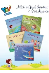 Allahın Güzel İsimleri ;Set 2 Japonca 5 Kitap