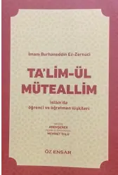 Talimül Müteallim; Adem Şener , Tedkik: Mehmet Talu