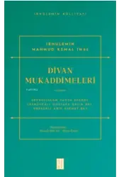 Divan Mukaddimeleri;Şeyhulislâm Yahya Efendi, Leskofçalı Mustafa Gâlib Bey, Hersekli Ârif Hikmet Bey