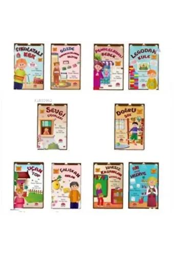 Tatlı mı Tatlı Hikayeler Seti - 10 Kitap Takım
