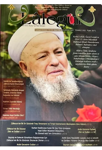 Lalegül Dergisi Temmuz 2022 Sayısı