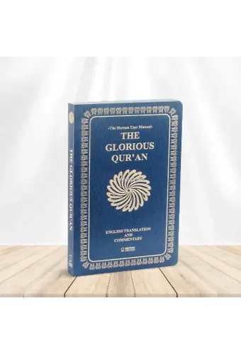 The Glorious Qur'an (English Translation And Commentary) - İnce Cilt - Lacivert