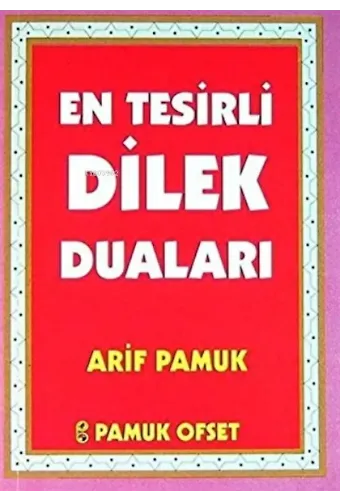 En Tesirli Dilek Duaları (Dua-145) (Cep Boy)