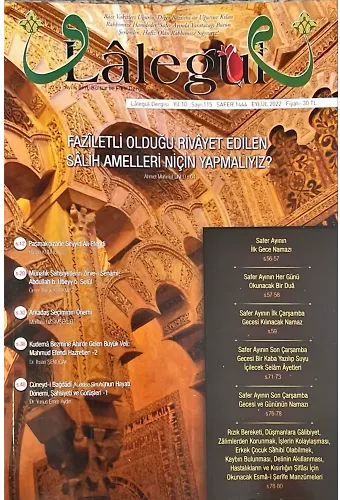 Lalegül Dergi Eylül 2022 - Sayı 115