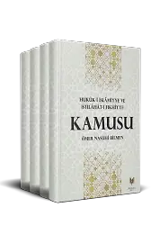 Hukuki İslamiyye Ve Istılahatı Fıkhiyye Kamusu 4 Cilt Takım