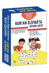 Kuran Elifbası Oyun Seti Zeka ve Dikkat Geliştirme İslami Kart Oyunları