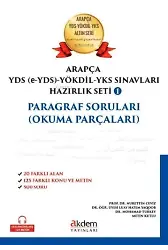 Arapça YDS-Yökdil Sınavları Hazırlık Seti 1 - Paragraf Soruları Okuma Parçaları