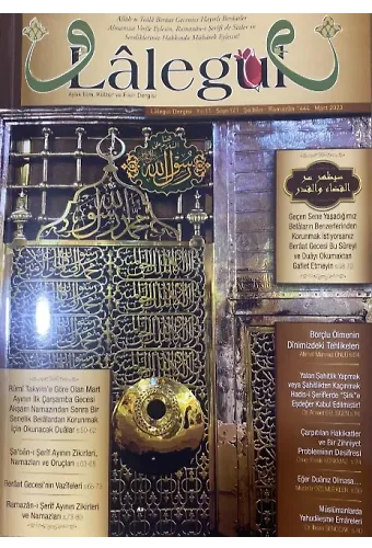 Lalegül Dergisi Mart 2023 - Sayı 121