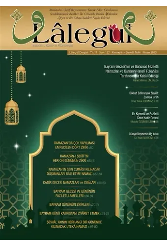 Lalegül Dergisi Nisan 2023 - Sayı 122