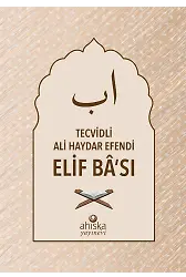 Tecvidli Ali Haydar Efendi Elif Bası