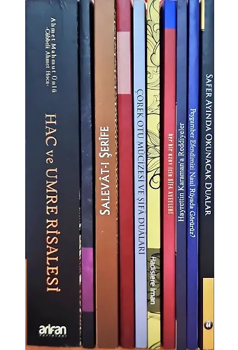 Cübbeli Hoca Kitap Seti 10 Kitap - Ücretsiz Kargo