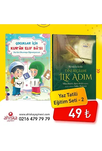 Yaz Tatili Eğitim Seti 2