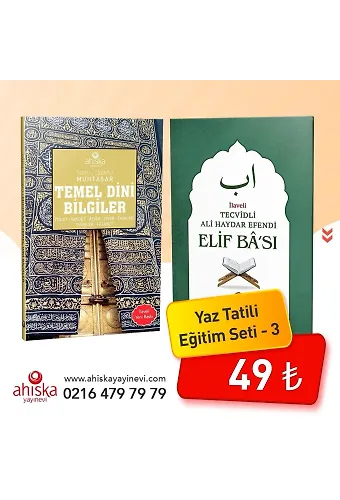 Yaz Tatili Eğitim Seti 3