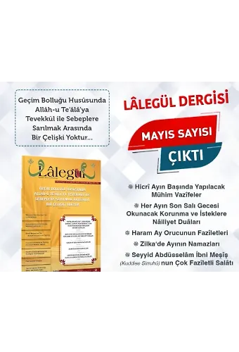 Lalegül Dergisi Mayıs 2024 - Sayı 135