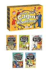 ÇILGIN HADEME SETİ (5 KİTAP+SK)