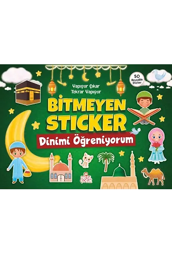 BİTMEYEN STICKER_DİNİMİ ÖĞRENİYORUM (50 Çıkartma)