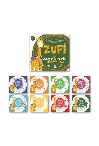 ZUFİ İLE ALLAH'IN İSİMLERİNİ ÖĞRENİYORUM (8 Kitap)