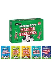 PATATESSPOR - MACERA BAŞLIYOR (5 KİTAP+SK)
