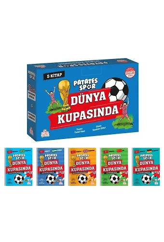 PATATESSPOR DÜNYA KUPASINDA (5 KİTAP+SK)