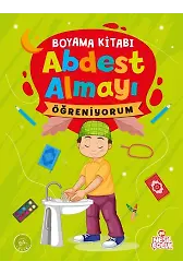 ABDEST ALMAYI ÖĞRENİYORUM (ERKEK) - BOYAMA KİTABI