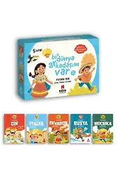 Bİ DÜNYA ARKADAŞIM VAR (5 KİTAP+SK) /NİSTA