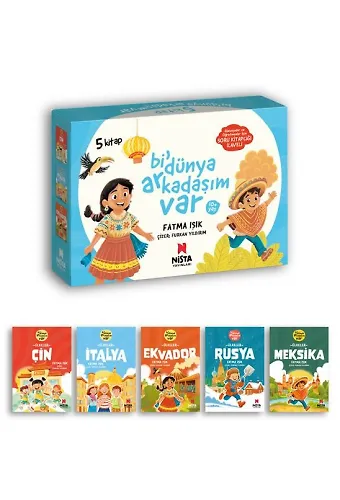 Bİ' DÜNYA ARKADAŞIM VAR (5 KİTAP+SK) /NİSTA