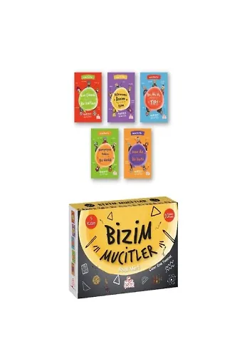 BİZİM MUCİTLER SETİ (5 KİTAP+SK)