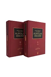 Alıntılar Sözlüğü (2 Cilt)