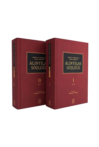 Alıntılar Sözlüğü (2 Cilt)