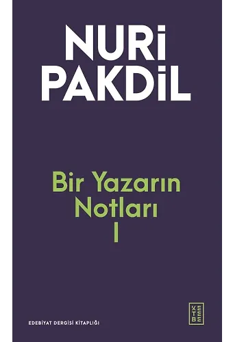 Bir Yazarın Notları 1