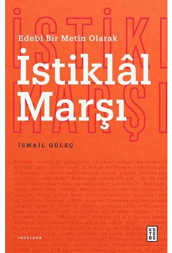 Edebî Bir Metin Olarak İstiklâl Marşı