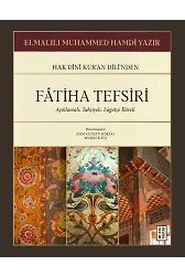 Fâtiha Tefsiri
