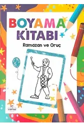 Çocuklar İçin Boyama Kitabi Ramazan Geceleri
