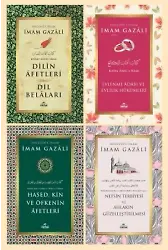 Dilin Afetleri Hased Kin ve Öfke Nefs Terbiyesi Evlilik Adabi Imam Gazali 4lü Set