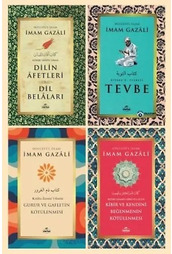 Dilin Afetleri Gurur Ve Gaflet Kibir Tevbe Imam Gazali 4lü Set