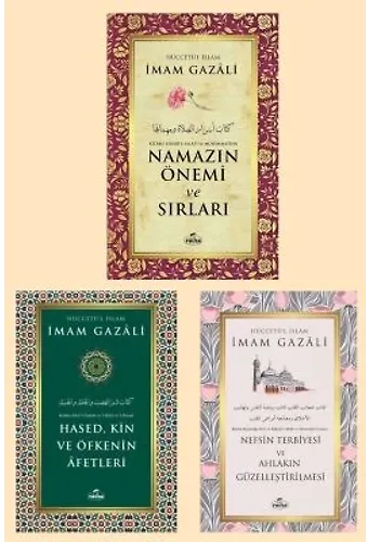 Namaz Nefsin Terbiyesi Hased Kin ve Öfke Imam Gazali 3lü Set