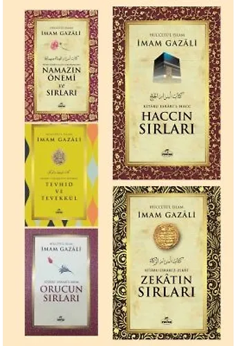 Namaz Zekat Hac Oruç Tevhid Imam Gazali 5li Set