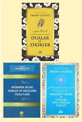 Dualar Zikirler Mübarek Aylar ve Günler Gecelerin Ihyasi 3lü Set