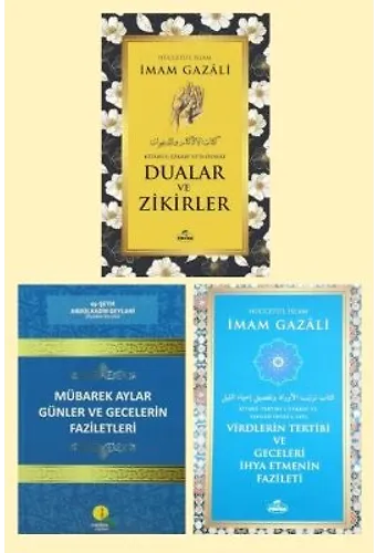 Dualar Zikirler Mübarek Aylar ve Günler Gecelerin Ihyasi 3lü Set