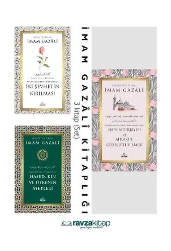 Imam Gazali Iki Sehvet Hased Kin Nefsin Terbiyesi 3lü Set