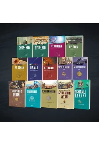 İslam Tarihi Ali Muhammed Sallabi ( 14 Kitap Karton Kapak)