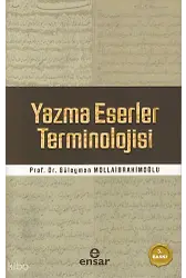 Yazma Eserler Terminolojisi