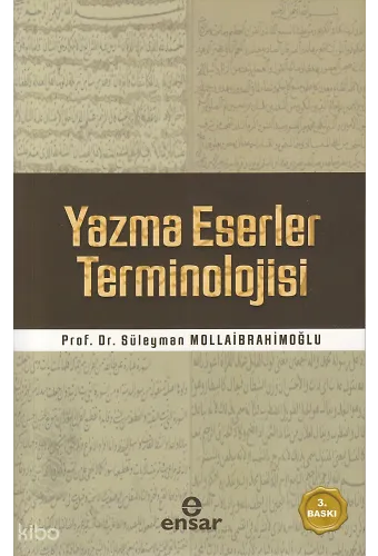 Yazma Eserler Terminolojisi