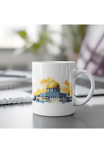 Baskılı Kupa Bardak - Mescidi Aksa