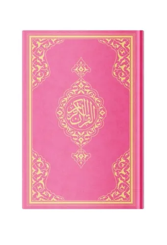 Hafız Boy Resmi Osmani Kuranı Kerim (Pembe, Mühürlü)