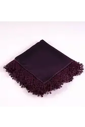 İğne Oyalı Şal (Namaz Örtüsü, 144x68 cm. Mor)
