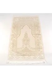 Pamuk Tafta Seccade (Krem)