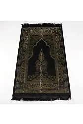 Pamuk Tafta Seccade (Siyah)